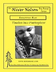 Emancipation Blues Jazz Ensemble sheet music cover Thumbnail